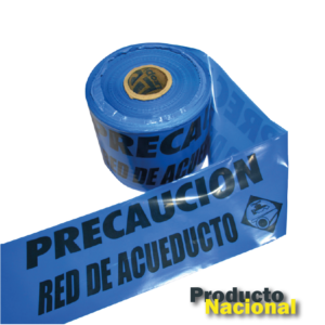 CINTAS DE ACORDONAMIENTO DE ACUEDUCTO AZUL X 300 METROS