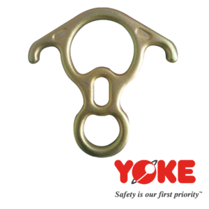 DESCENDEDOR EN 8 MATERIAL EN ACERO YOKE