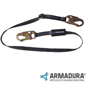 ESLINGA DE POSICIONAMIENTO Y/O RESTRICCIÓN EN REATA GRADUABLE CON GANCHOS DE 3/4 ARMADURA A0363G