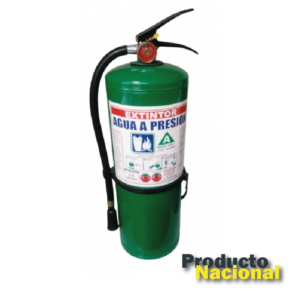 EXTINTOR DE AGUA 2.5 GALONES LÁMINA GALVANIZADA