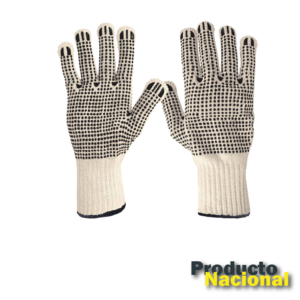 GUANTE PUNTOS PVC