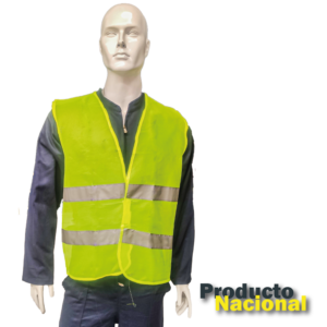 CHALECO SEGURIDAD FLUORESCENTE VERDE