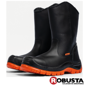 BOTA SOLDADOR PETROL NEGRA ROBUSTA