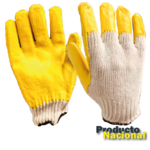 GUANTE HILAZA LATEX AMARILLO