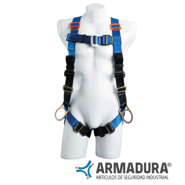ARNÉS MULTIPROPÓSITO EN H 4 ARGOLLAS A-0350H ARMADURA