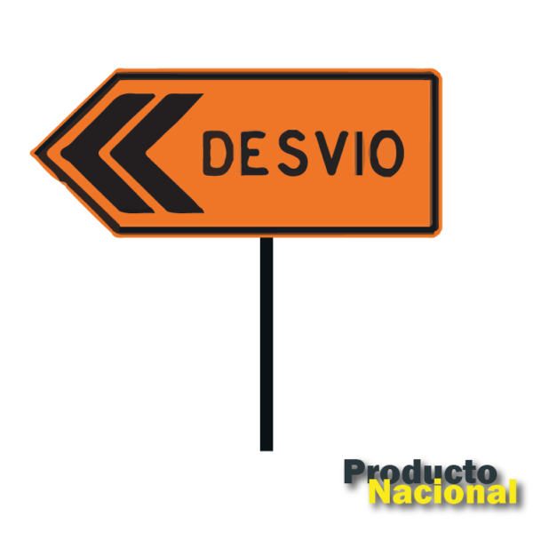 SEÑALES INFORMATIVAS PARA OBRA SIO-07 DESVÍO PARAL DE 3 METROS - Imagen 2