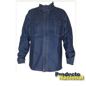 CAMISA DE SOLDADOR EN ÍNDIGO MANGA LARGA