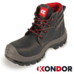 BOTA DE SEGURIDAD JUMBO BLINDADA NEGRA KONDOR