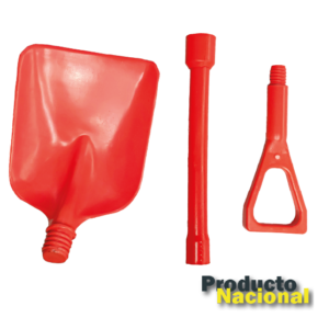 PALA ANTICHISPA 3 PIEZAS NARANJA