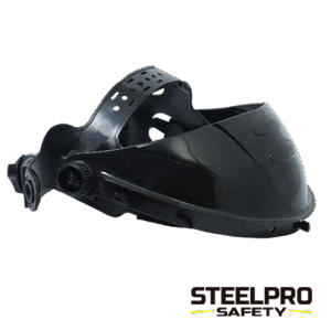 CASQUETE NEGRO AJUSTABLE ROCKET STEELPRO