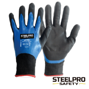 GUANTE MULTIFLEX CUT - 5 NITRILO FULL FOAM STEELPRO