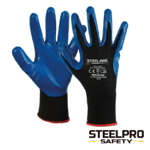 GUANTE MULTIFLEX NYLON NITRILO FOAM BLUE STEELPRO