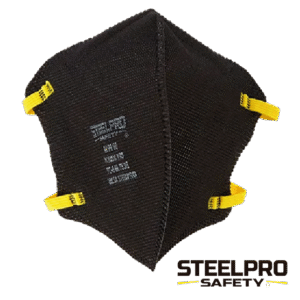 RESPIRADOR M9910 PLEGABLE NEGRO STEELPRO