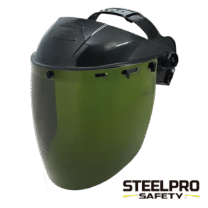 CARETA ROCKET POLICARBONATO IR 3.0 AF (ANTIEMPAÑANTE) VERDE STEELPRO