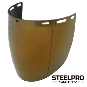 VISOR POLICARBONATO IR 5.0 AF (ANTIEMPAÑANTE) DORADO ROCKET STEELPRO