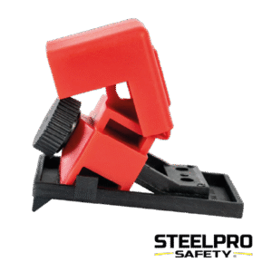 BLOQUEADOR BREAKER TABLERO HASTA 7MM ESPESOR/18MM DE ANCHO STEELPRO