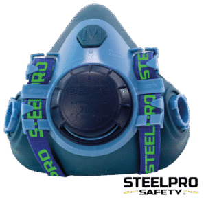 RESPIRADOR MEDIO ROSTRO ERGONIC 200S SILICONA TALLA M STEELPRO
