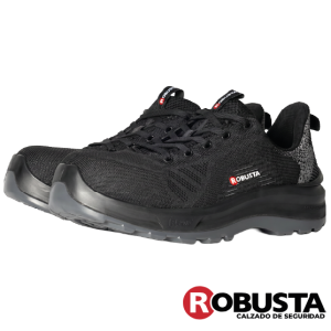 TENIS SEGURIDAD BAJO POWER RAZOR NEGRO ROBUSTA